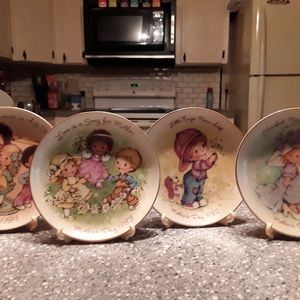 Antique Avon mothers day saucers